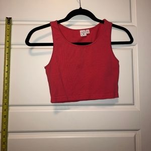 Pink Crop Top